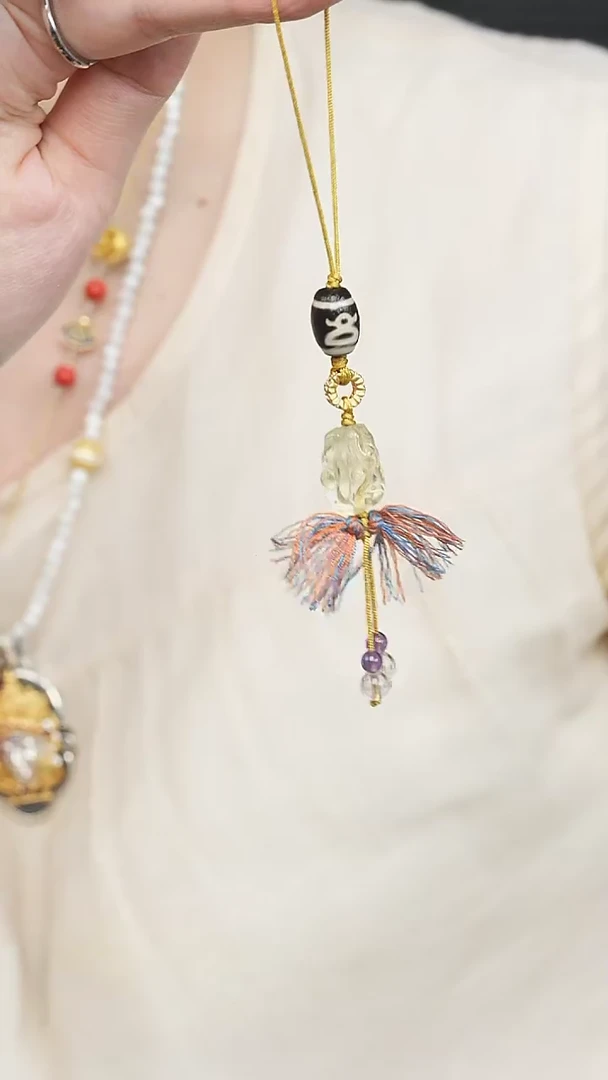 玛瑙/玉髓地藏未镶嵌貔貅吊坠