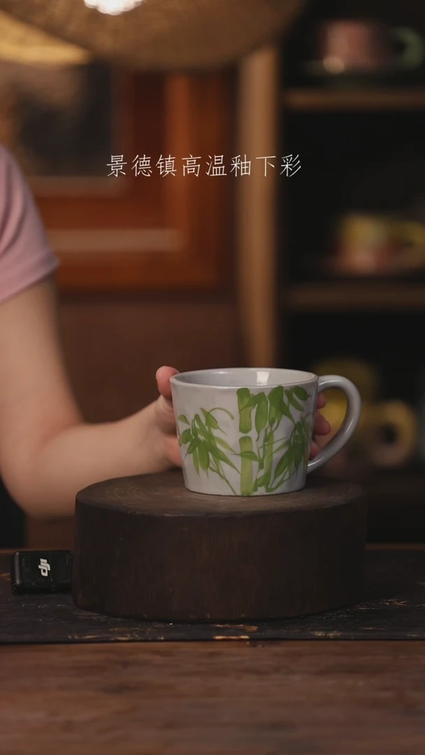 陶瓷景德镇高温釉下手绘陶瓷109