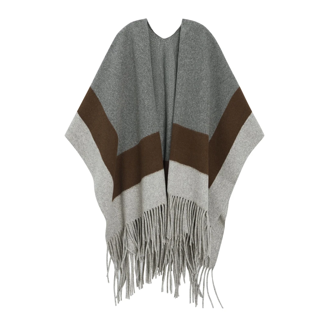 片断2025冬季新款披肩围巾251149841S13