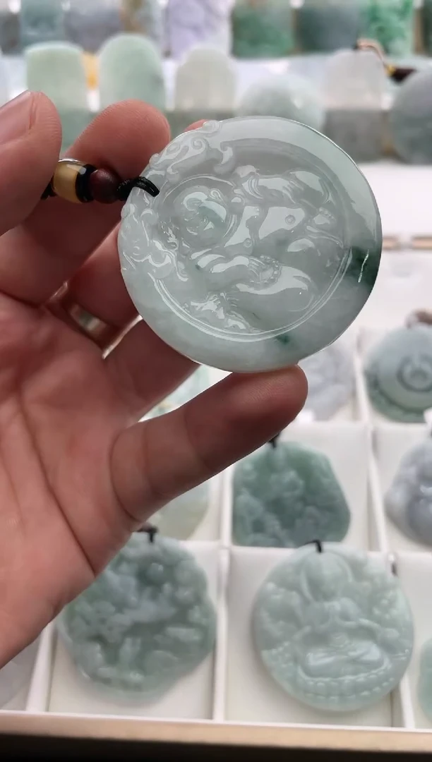 【闪购商品】翡翠颈饰未镶嵌..../3/4/ 24