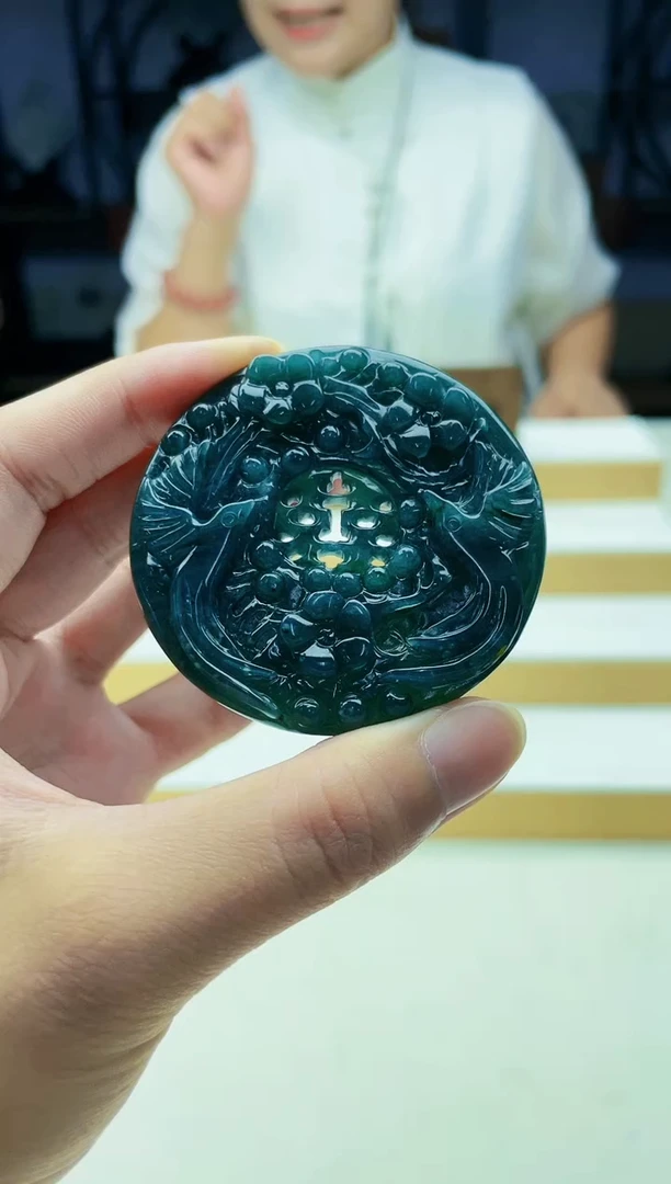 颈饰未镶嵌翡翠09150045