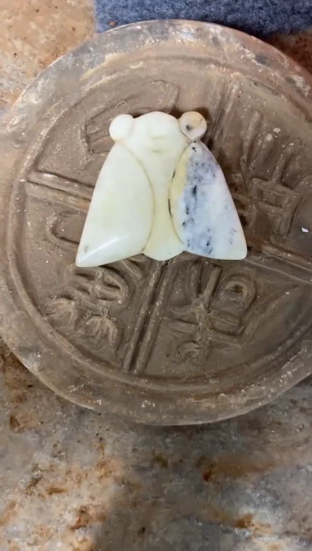 瓷片手工，手绘，陶瓷