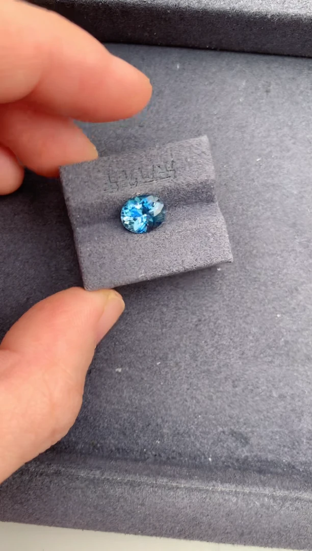 裸石海蓝宝石1.5ct海蓝宝   DH 定制