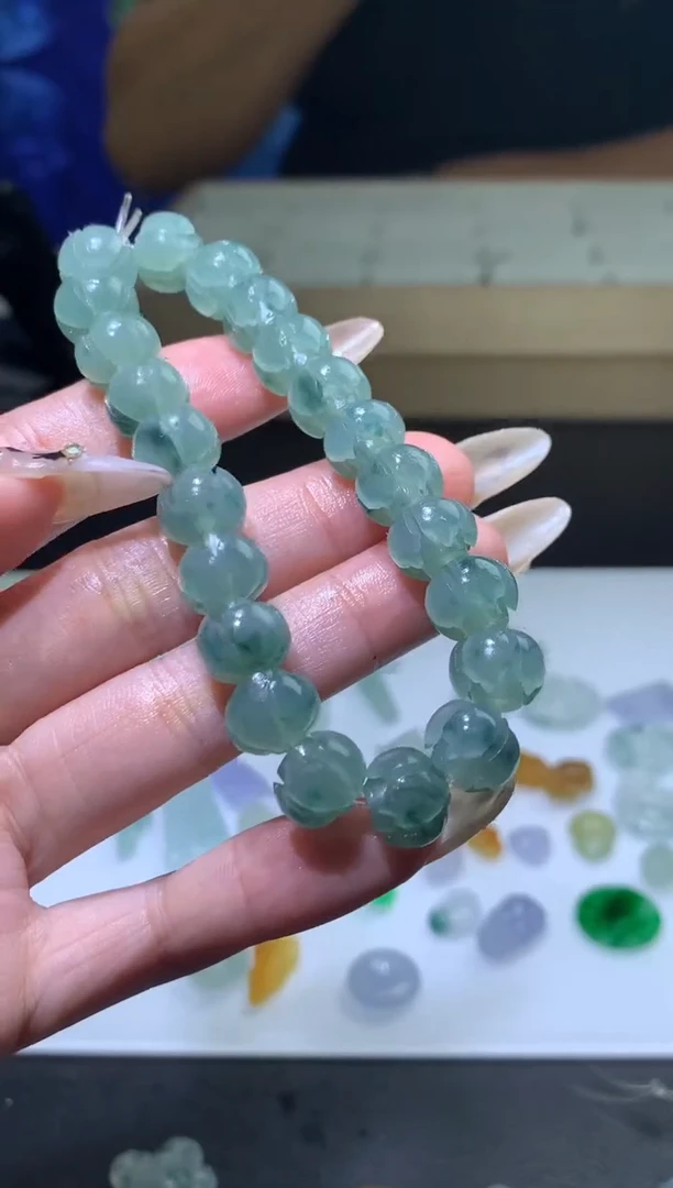 未镶嵌定制翡翠毛货
