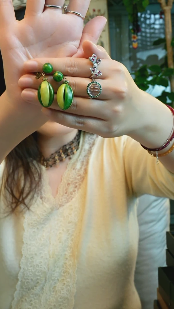 合金合成碳硅石69.9耳夹-西德露露