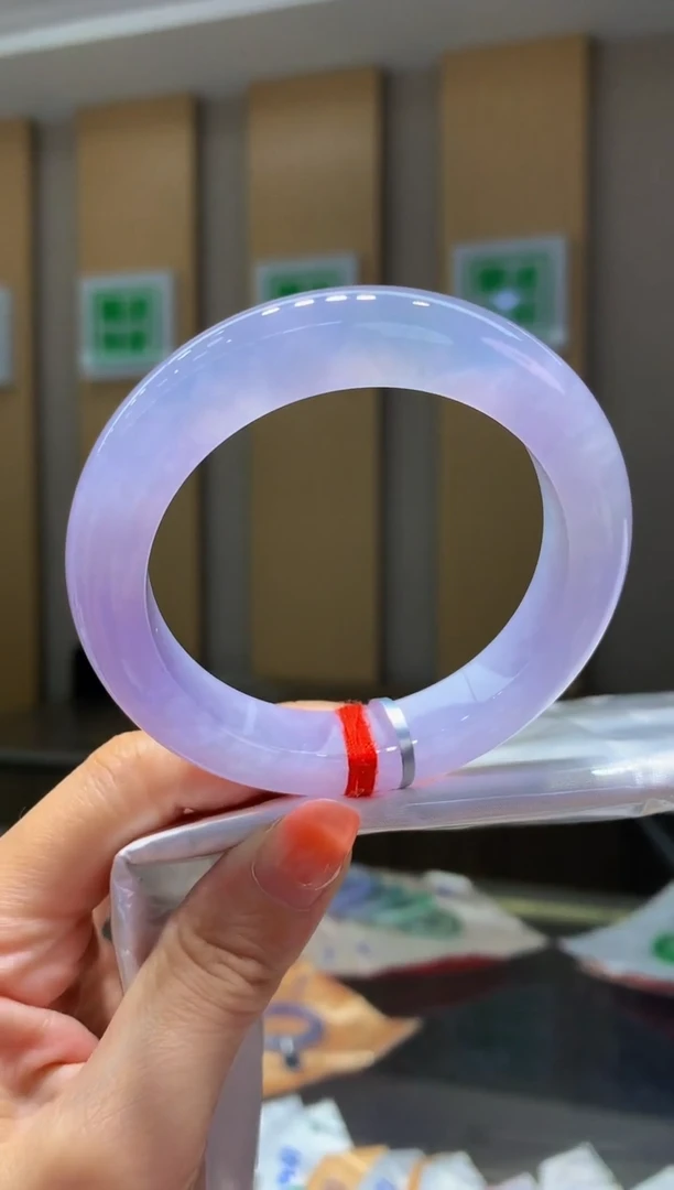 未镶嵌手镯翡翠-C64 圈口55.6