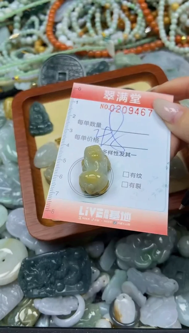 颈饰未镶嵌翡翠闪购0209467