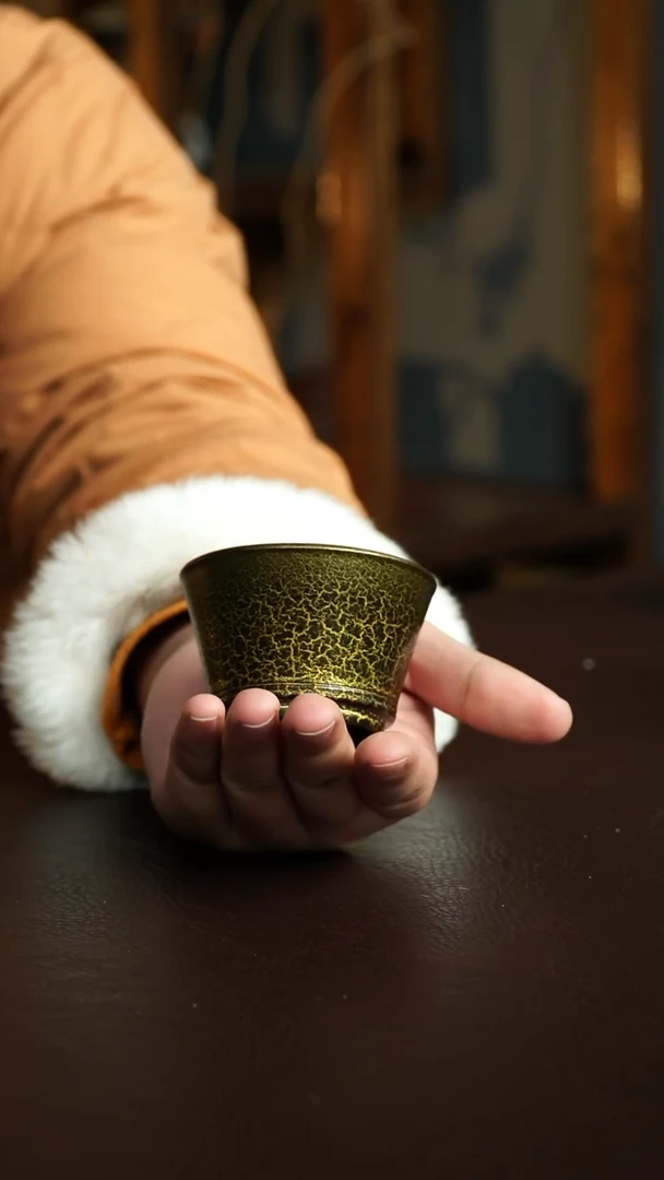 茶杯紫砂38号 特惠贝壳烧 宜兴紫砂原矿作品