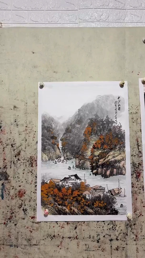 国画山水画66668888