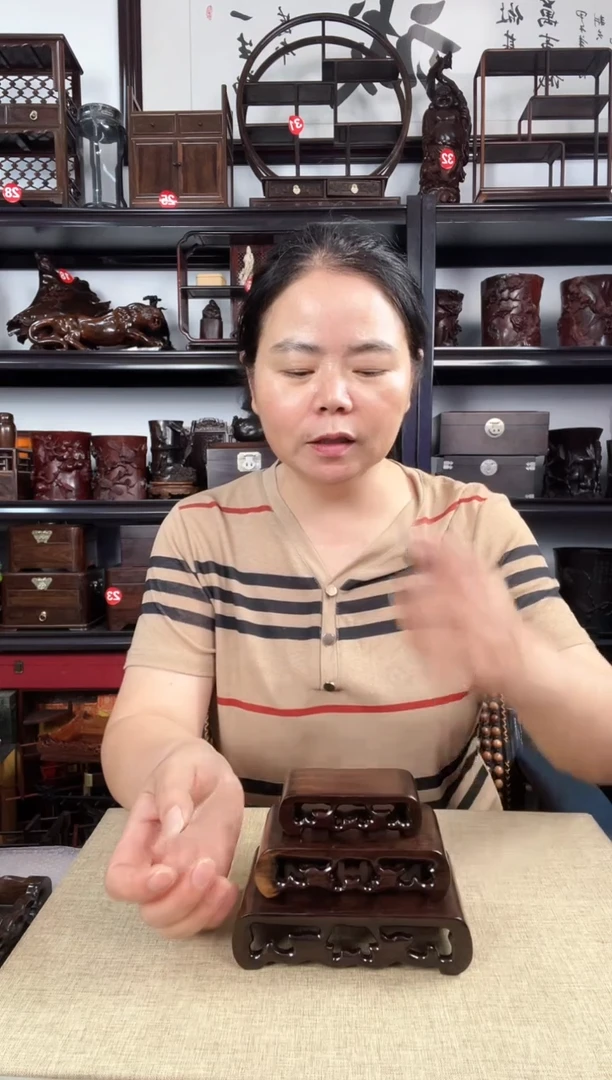 木双龙一套老李红木工艺品