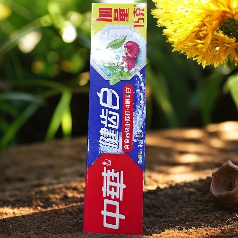 中华健齿白牙膏 105g 临期品 香型随机