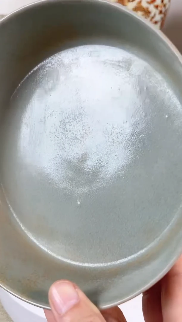 摆件汝窑瓷器笔洗摆件