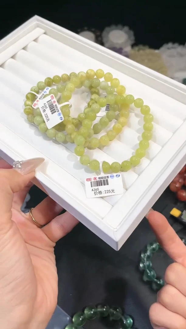 【闪购商品】水晶手链未镶嵌多样性发一青提奶盖