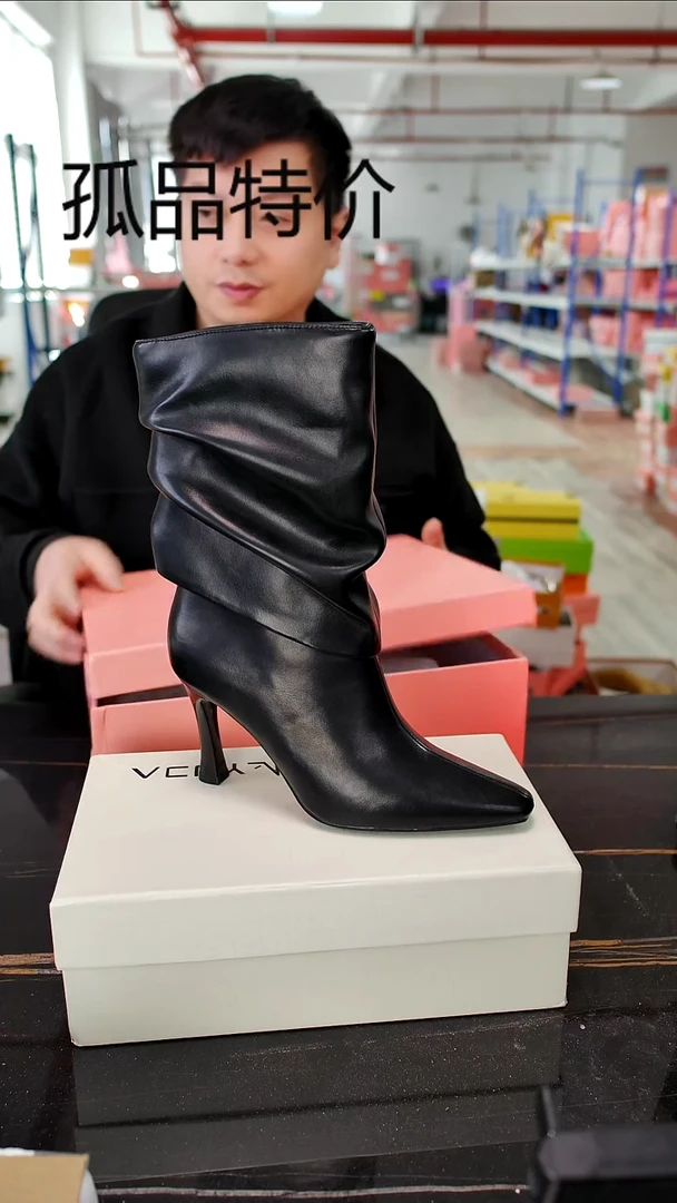 34码女鞋细跟高跟鞋