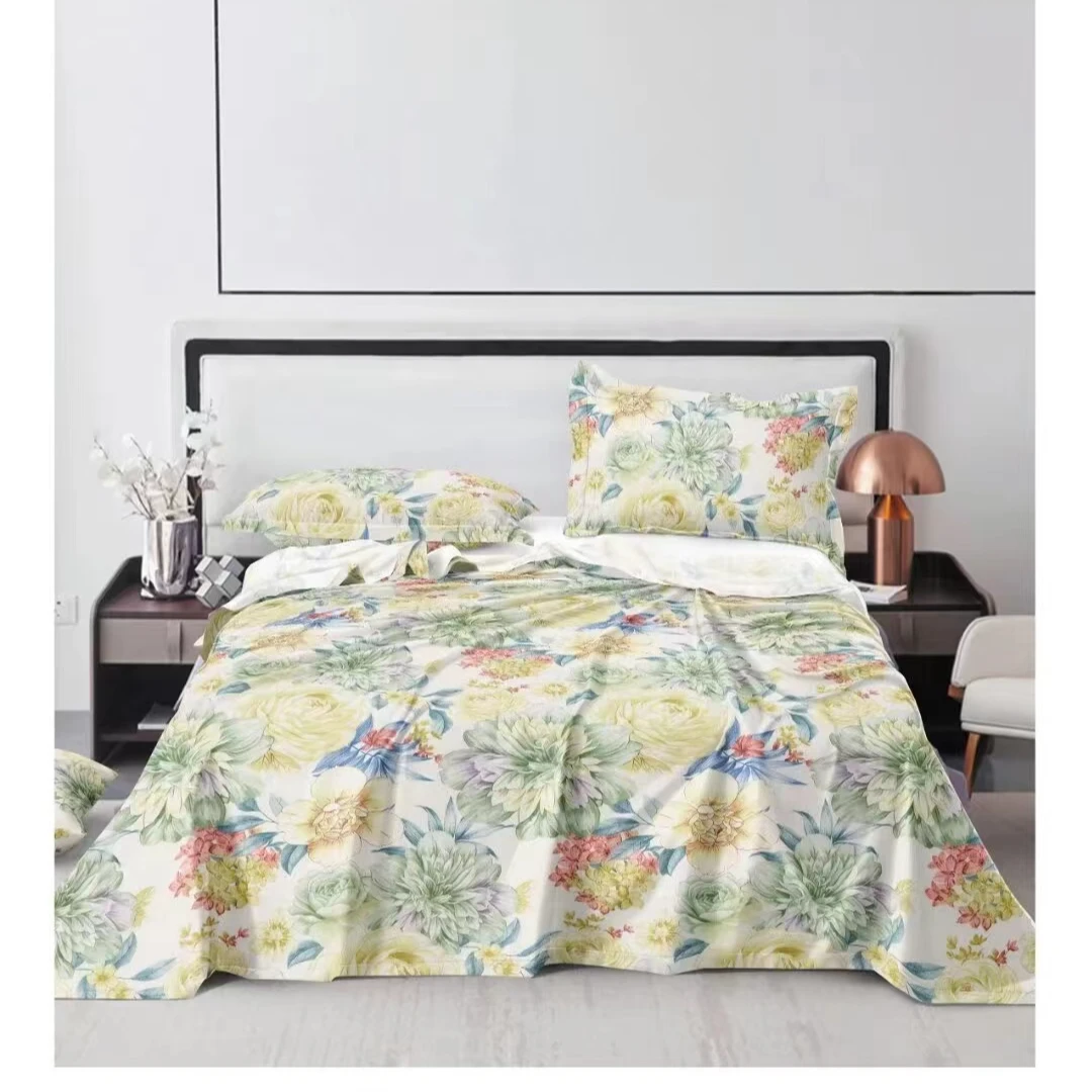 【花影优雅】新款原棉粗布床单凉席--220*240