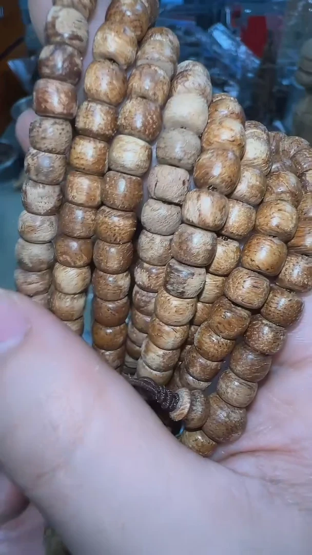 手串沉香加里曼丹红土苹果珠念珠多样性发其一