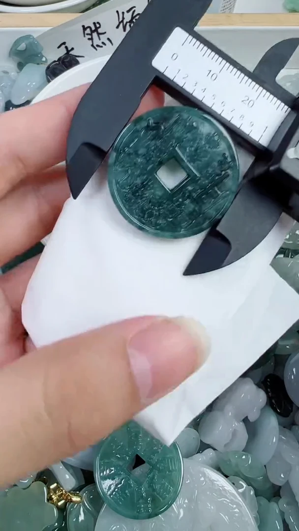 散珠翡翠642号链接，A货翡翠