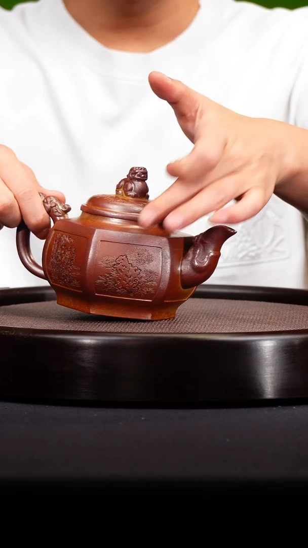 茶壶紫砂宜兴紫砂原矿壶