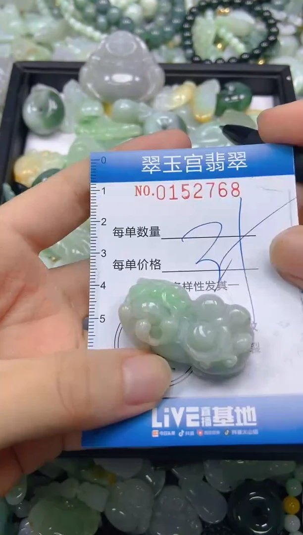 翡翠未镶嵌颈饰闪购0153768