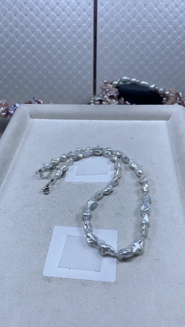 未镶嵌项链淡水珍珠【纯恬珍珠】（多样性发货发一）