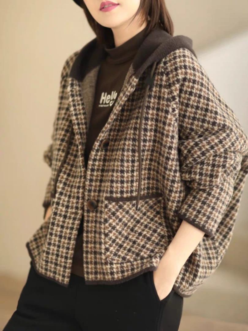 【特价清货】201—262号2025春秋新款宽松大码洋气针织毛衣女