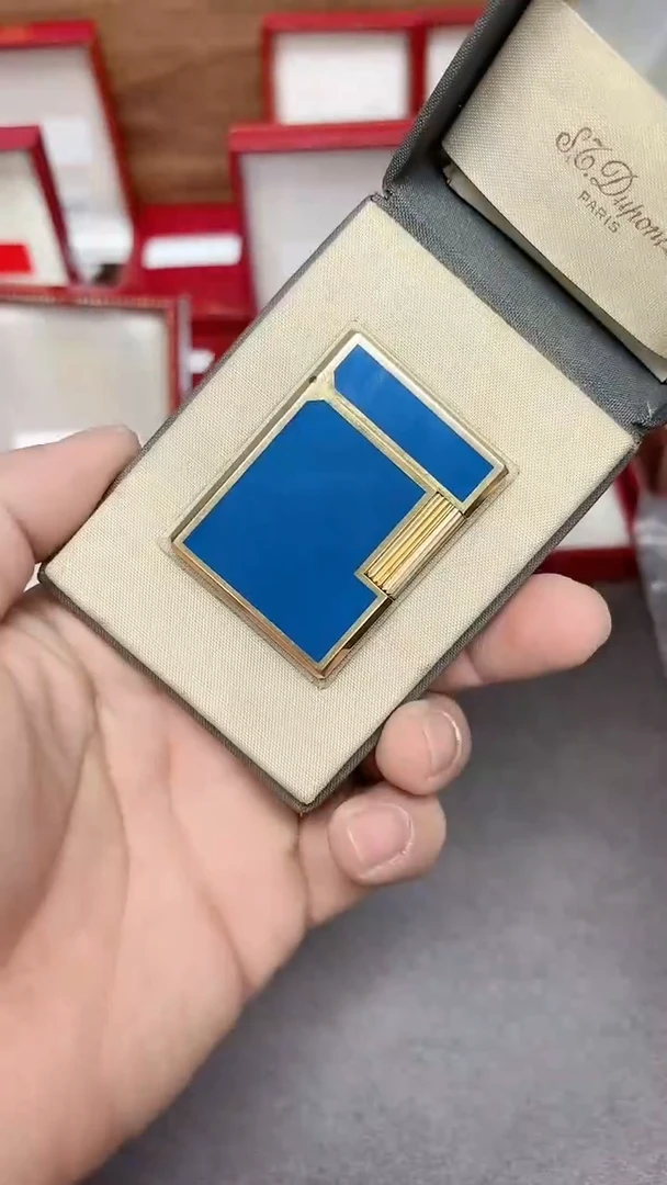 纯铜18 都家L1小号蓝漆金