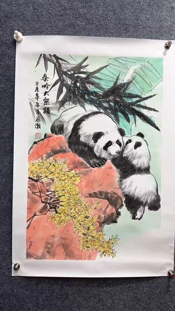 国画程冠潮/国画/花鸟