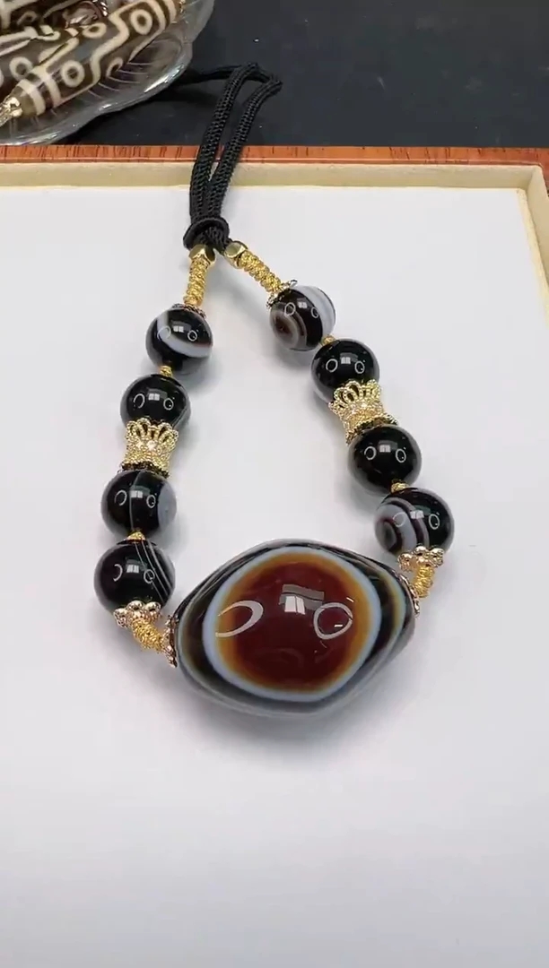 玛瑙/玉髓项链未镶嵌Y21709（拍一发一）多样性发货