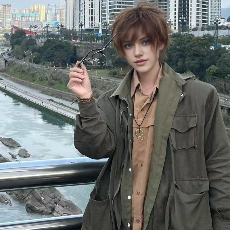 男女同款cos吴邪衣服全套废土风工装夹克衬衫外套机能风潮冲锋衣