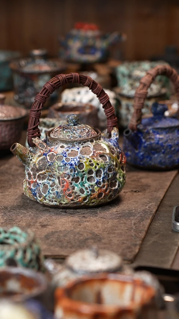 【闪购商品】景德镇柴烧志野杯