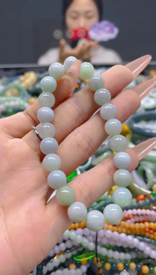 颈饰未镶嵌翡翠7MM