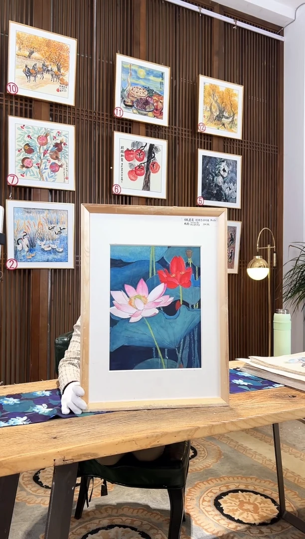 版画版画耿玉琨名章限量版画S