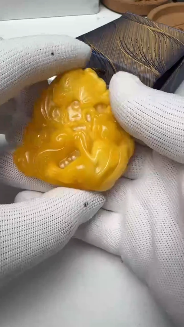 琥珀颈饰未镶嵌文玩文玩