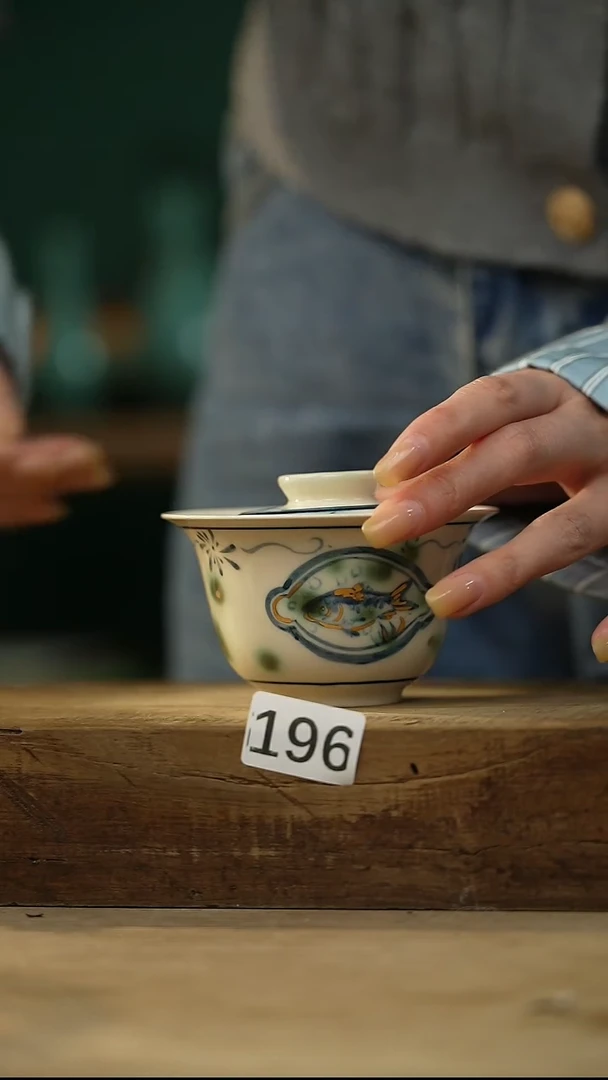 【闪购商品】瓷片设计师手工手绘珂珂 手绘点金系列主人杯