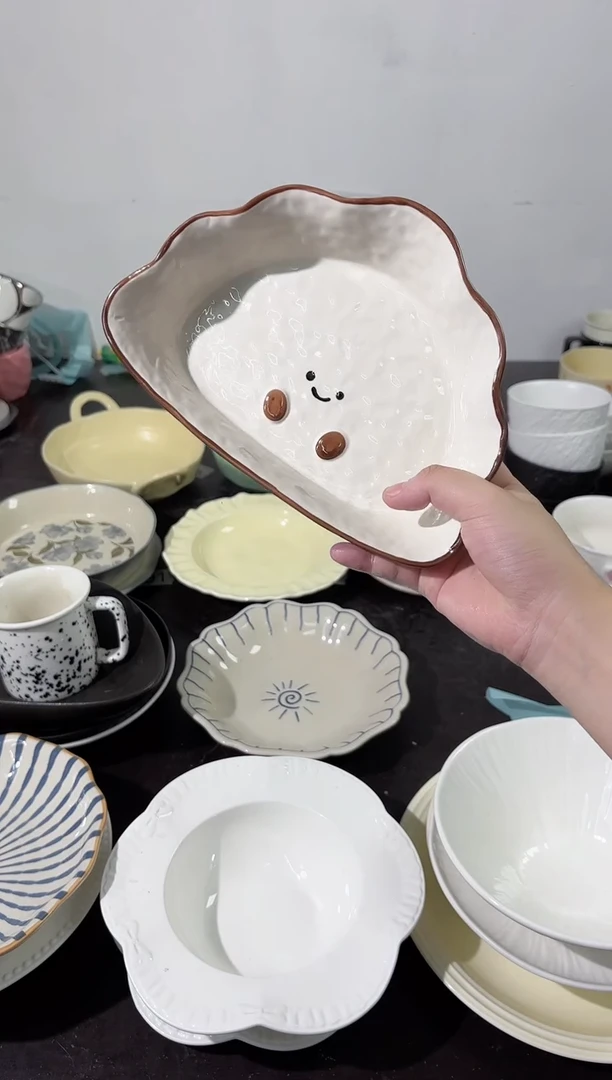 陶直播正品饺子盘*1