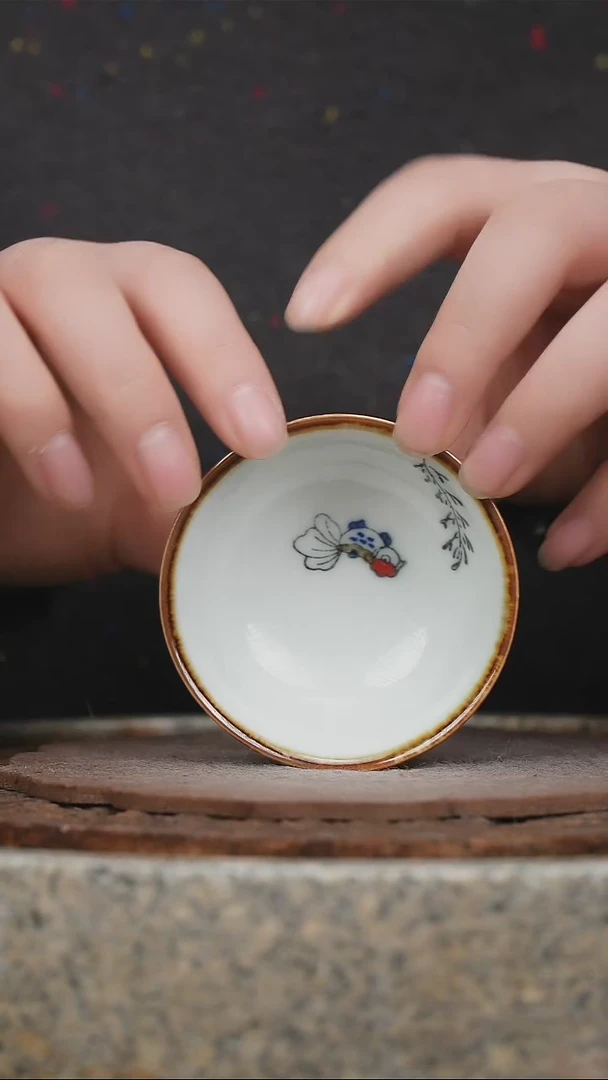 【闪购商品】紫砂茶壶景德镇均釉窑变鱼缸杯