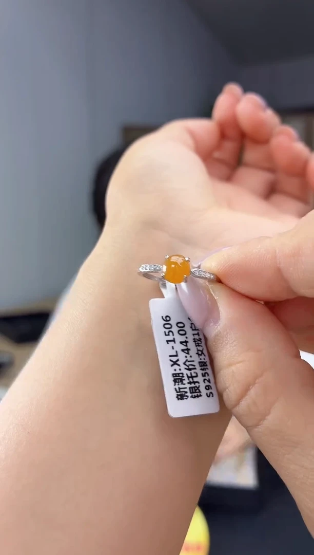 银S925镶嵌戒指翡翠1111111111