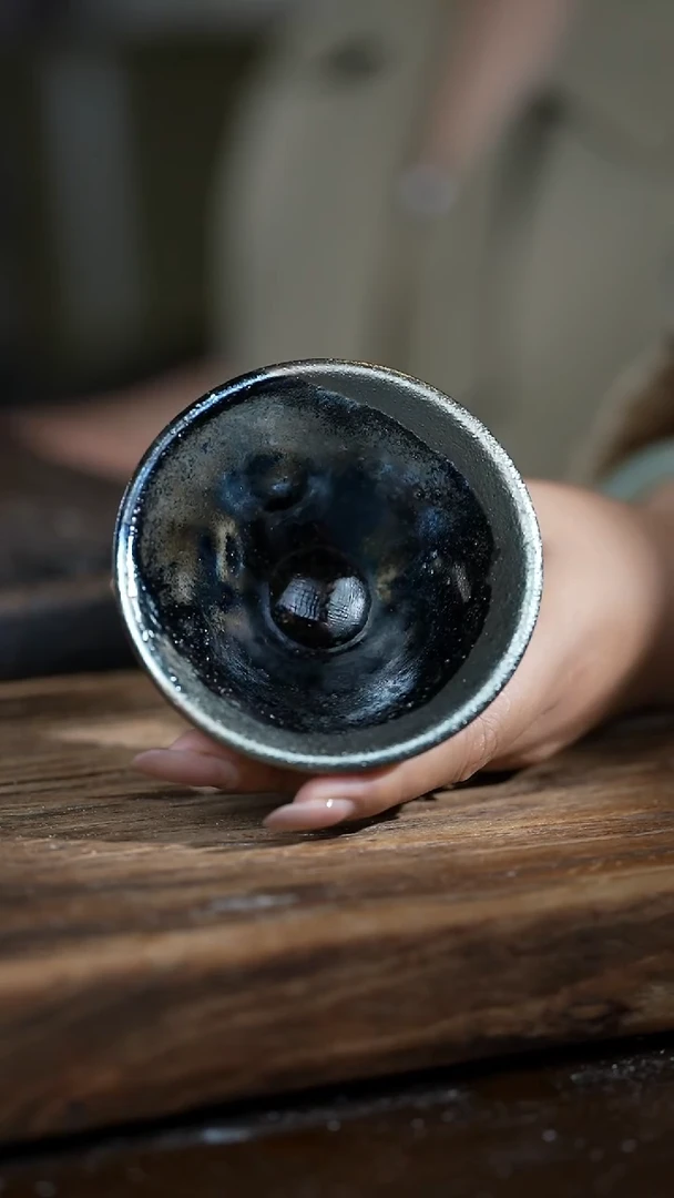 浪鬼柴烧无相系列 杯 微瑕