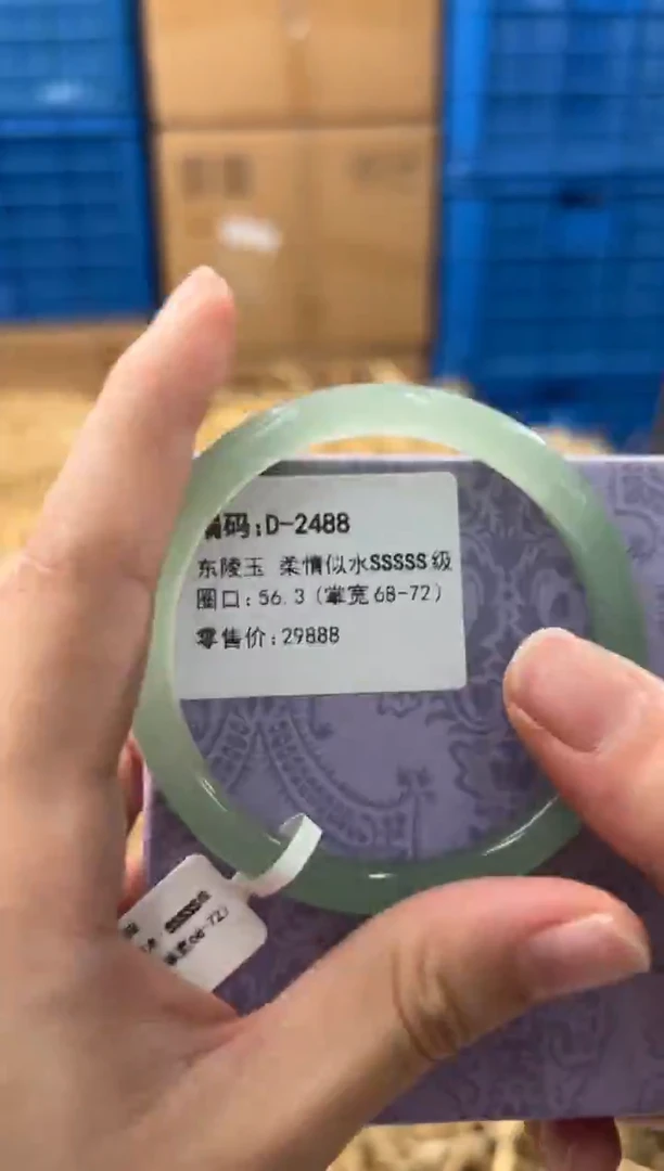 未镶嵌手镯石英质玉D-2488