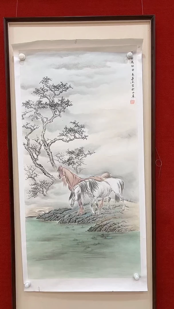 【闪购商品】国画3.5-国检1-黄春香-四尺--077