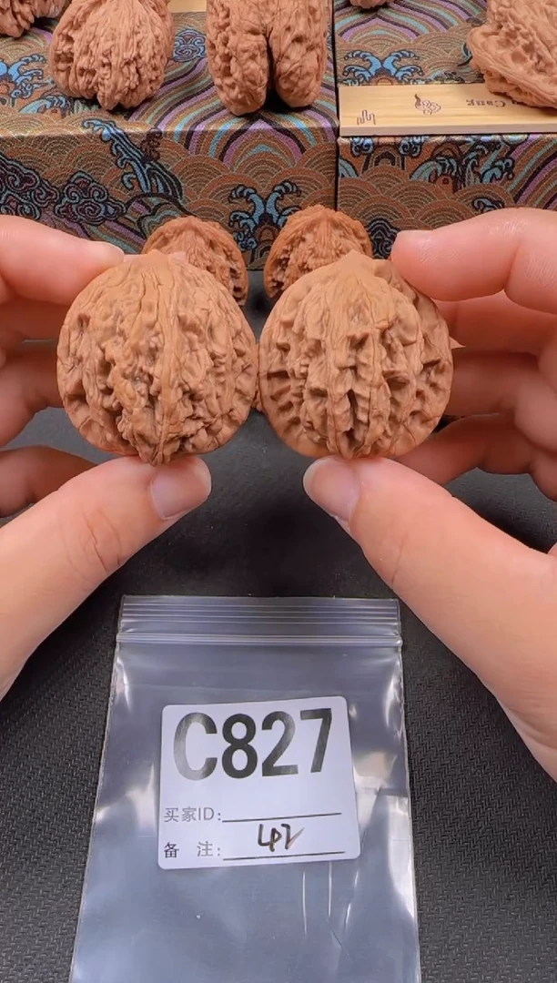 吊坠文玩核桃42麦虎827