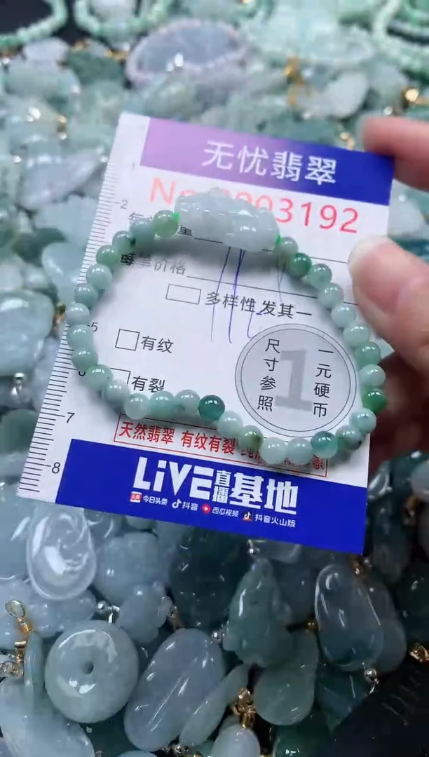 颈饰未镶嵌翡翠3192