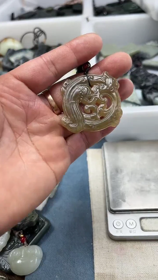 吊坠(不含链)未镶嵌和田玉1