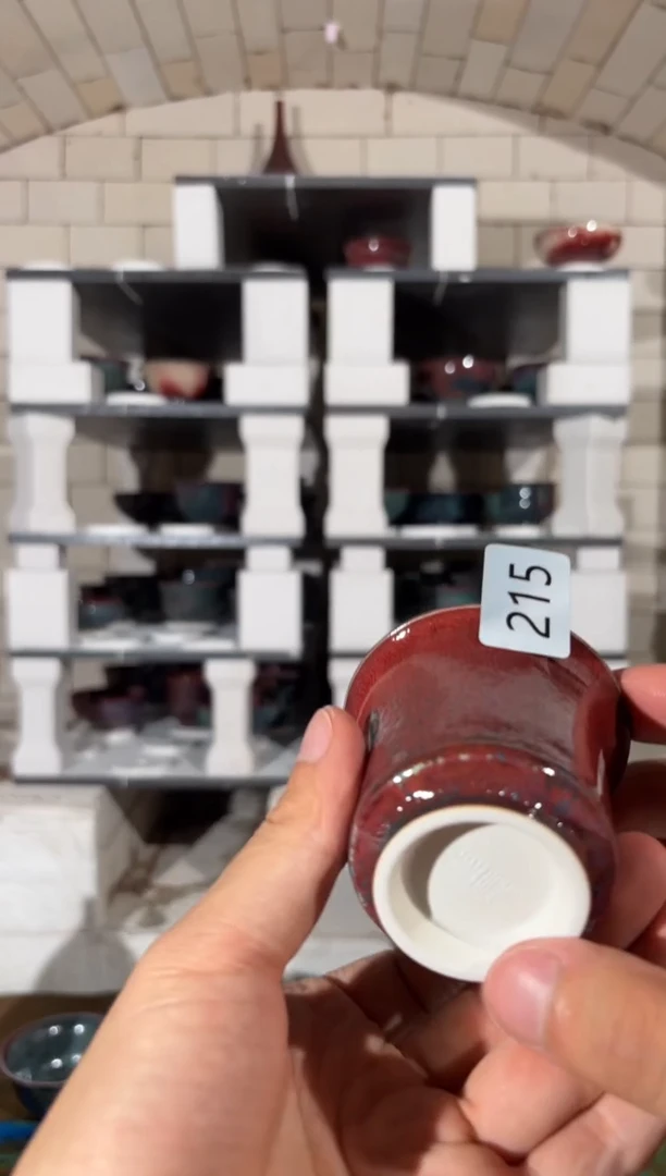 摆件精品窑变钧瓷茶器