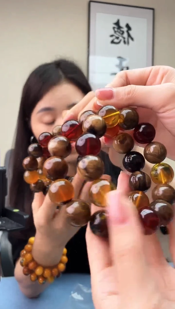 琥珀未镶嵌珠宝奇石T041.18假一罚十多样性发其一