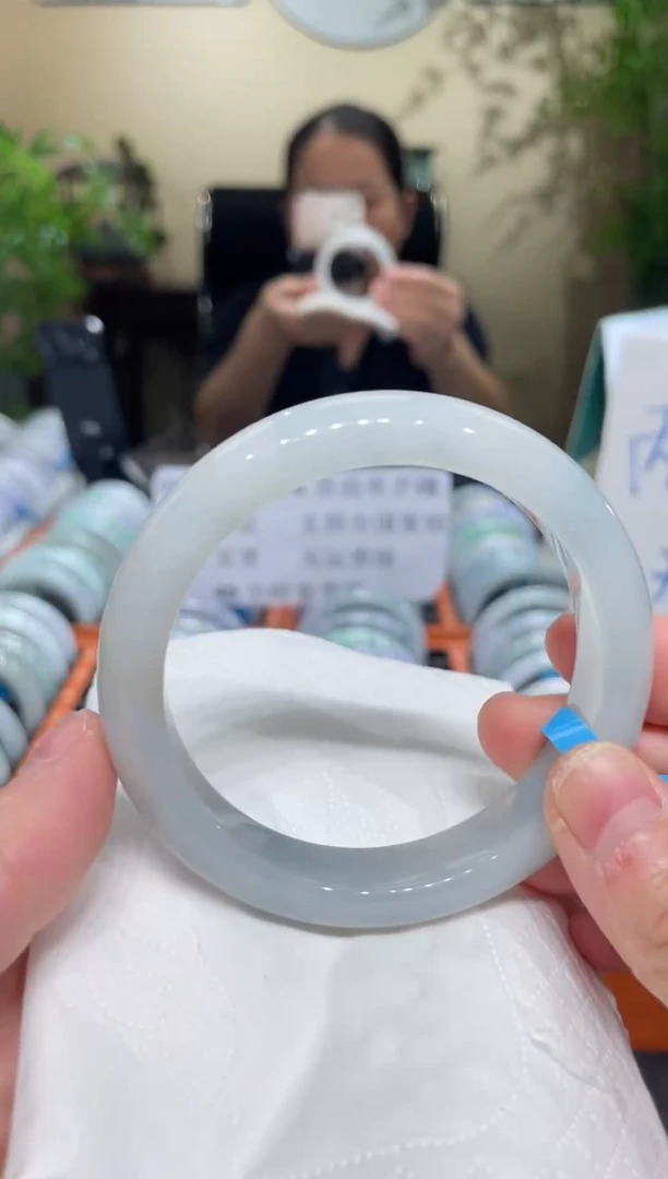 未镶嵌手镯翡翠翡翠手镯圈口57-58