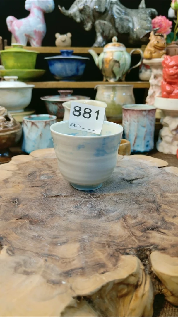 高温颜色釉 窑变系列 微瑕 881