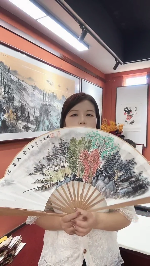 国画卢少波/国画/扇面