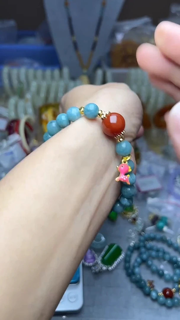 【闪购商品】南红玛瑙手链合金手串