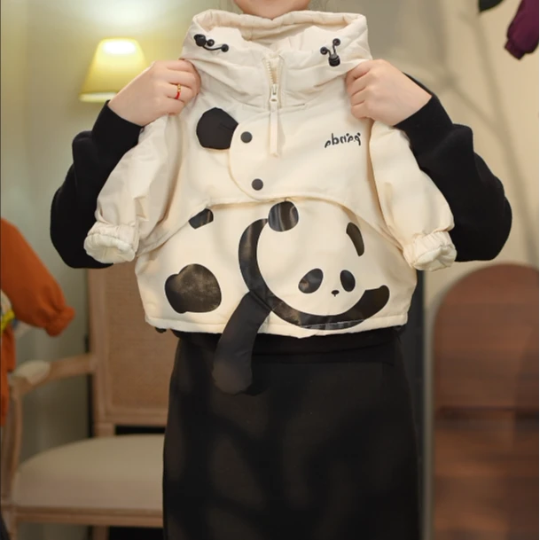 【现货】2026冬季儿童新款韩版加棉加厚保暖外套25215
